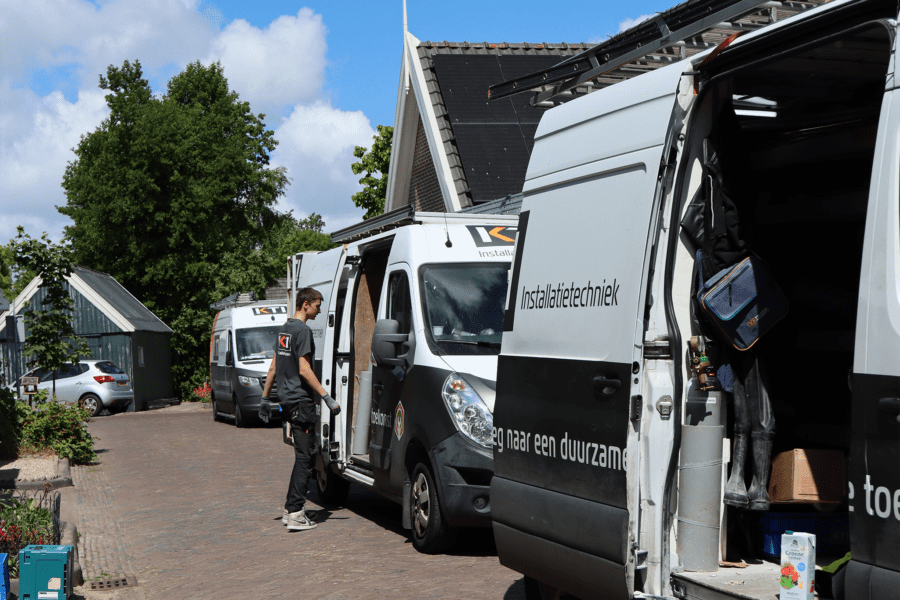 Project verduurzamen Beter Wonen Hippolytushoef - bussen